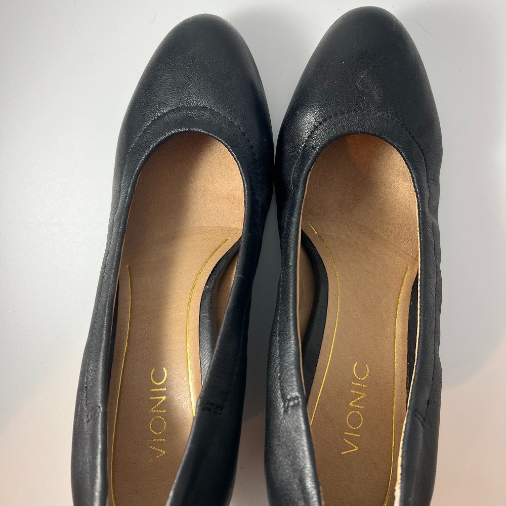 Black Wedge Shoes - Vionic